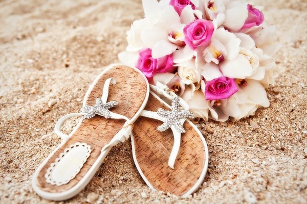Wonderful Bridal Shoes For Beach Weddings